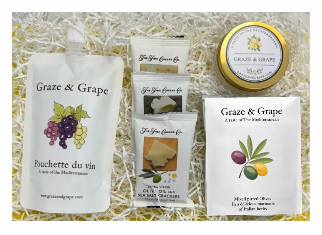 Letterbox Cheese Gift box. “A Taste of the Mediterranean”