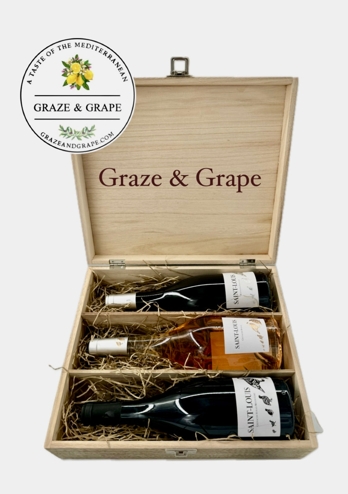 Trio of French Fine Wine Gift Box