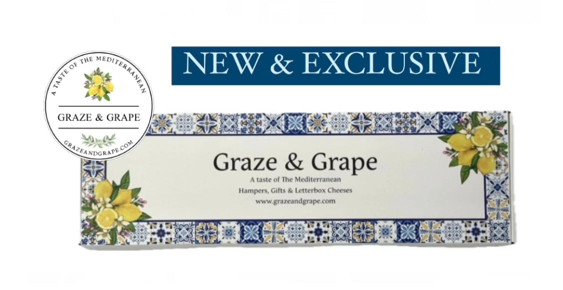 Letterbox Cheese Gift box. “A Taste of the Mediterranean”