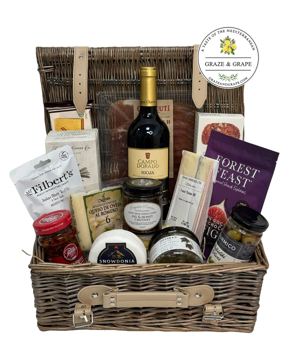 A Taste of the Mediterranean Hamper Selection