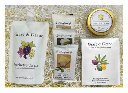 Letterbox Cheese Gift box. “A Taste of the Mediterranean”