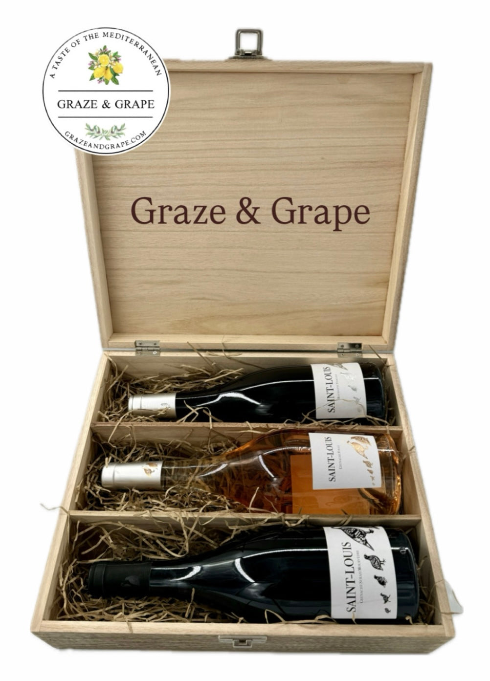 Trio of French Fine Wine Gift Box