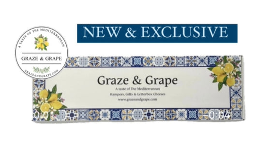 Letterbox Cheese Gift box. “A Taste of the Mediterranean”