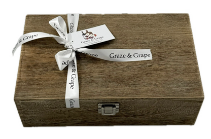 Bespoke & Beautiful Gourmet Gift Box with 10 Wine Options